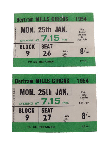 1954 bertram mills circus - mills,