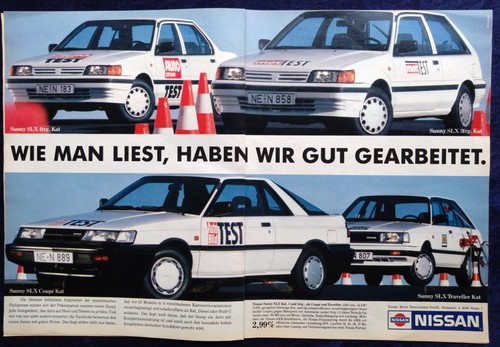 1988 nissan sunny slx - nissan,