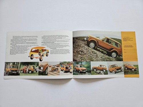 Lada niva sales brochure - niva,