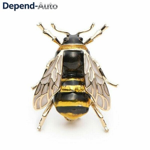 Realistic bumble bee - bumble, pin