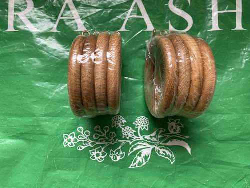 Laura ashley curtain rings oak - rings,