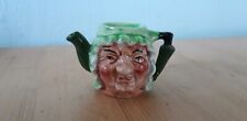 Artone Vintage Miniature  Charles Dickens Teapot Sairy Gamp Collectable