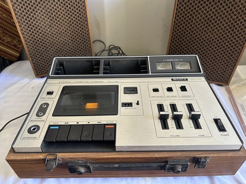 Vintage sony tc133cs cassette - vintage,