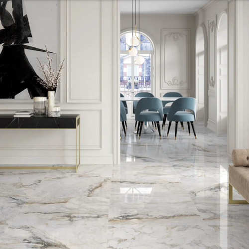 Italia gold square - italia, porcelain