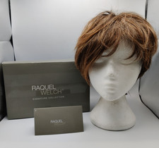Raquel Welch Wig Tres Chic In Glazed Hazelnut Tapered Layers Short Hair S5932