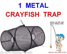 1 METAL CRAYFISH TRAP LIVE