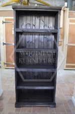 HANDMADE BALTICC 4  SHELVED BOOKCASE IN WALNUT WAX (NOT FLATPACKED)