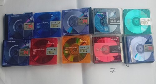 Bundle lot mix minidiscs - mix,