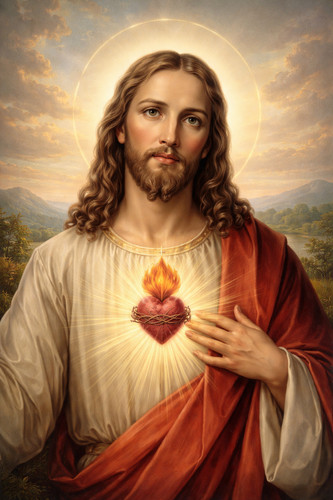 Jesus christ portrait - portrait, 4×6