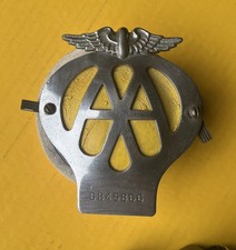 Classic Car AA Shield Badge