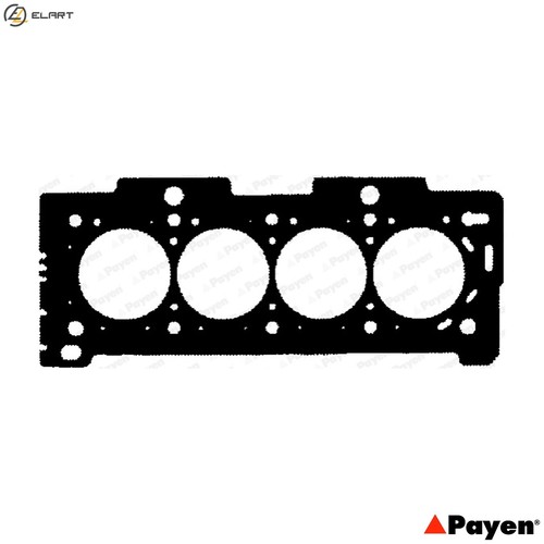 Gasket cylinder head - head, by180