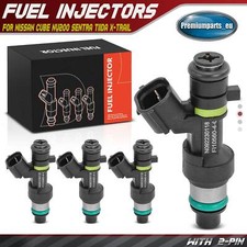 4x Fuel Injectors for Nissan Cube NV200 Sentra Tiida X-Trail 16600EN200 FBY2850