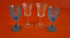 Set of 4 Vintage Sherry Glasses 2 of them Pall Mall Lady Hamilton