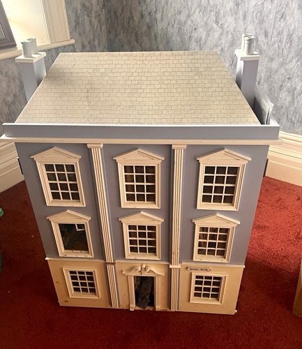 Georgian blue white - &,