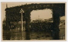 ds91 North Vancouver welcome arch Lonsdale / Duke of Connaught 1912 / CE Lawson
