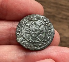 EDWARD I 1272-1307).  BRASS ENGLISH JETTON . SCARCE.