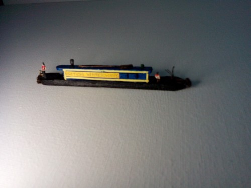 Handmade wooden narrow boat - narrow,