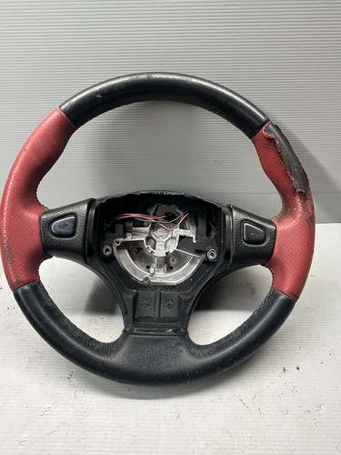 Mgf red black steering - mgf, mg