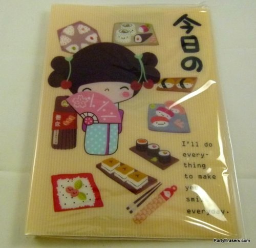 Kawaii japanese blue kimono - blue,