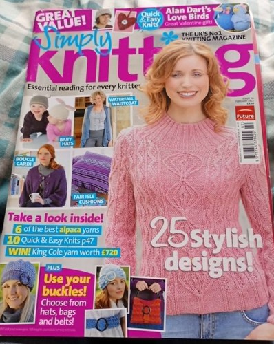 Simply knitting magazine with - magazine,