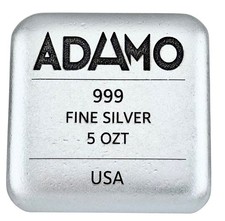 5 ozt 999 Fine Silver Bar -