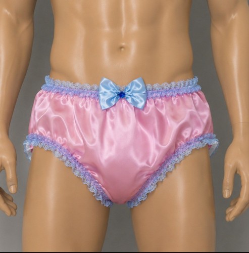 Adult baby sissy pink satin - baby,