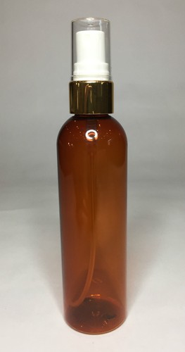Amber pet plastic 125ml boston - 125ml,