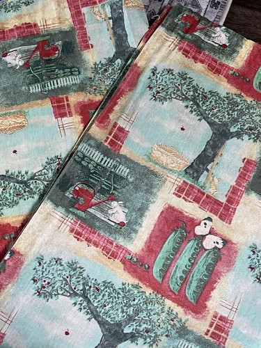 Vintage kitchen curtain - vintage,