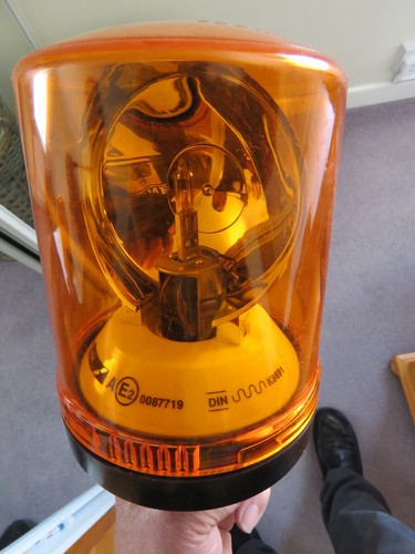 Lucas amber rotating - lucas, warning