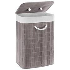 Bamboo Laundry Basket with Lid