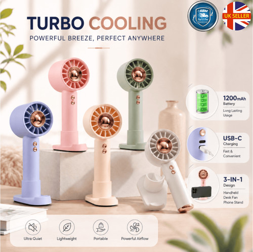 Portable handheld fan 1 - portable,