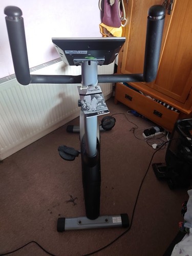 Rodger black exercise bike - black,
