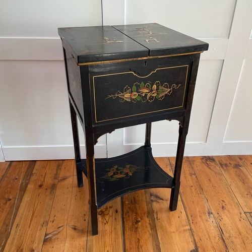 Oriental side table hand - oriental,