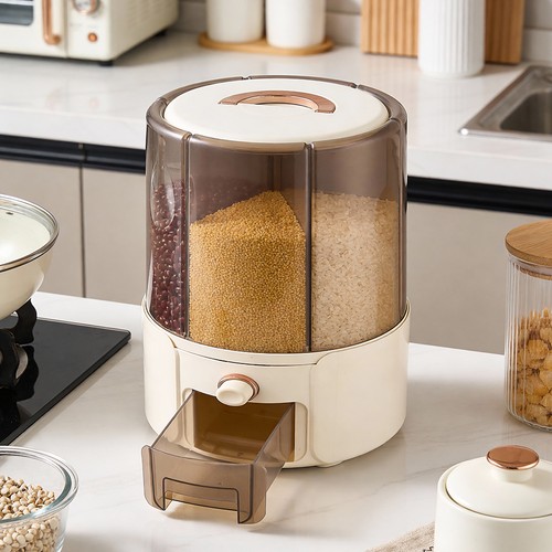 Grid rotating food sealed - 6-grid,