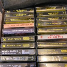 1 Box Of Vintage Cassette