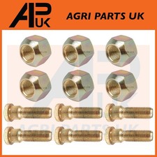 6X Front Wheel Stud & Nut for