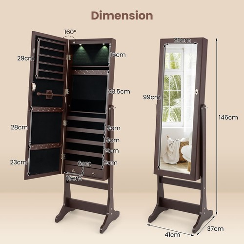 Lockable jewelry cabinet - jewelry,
