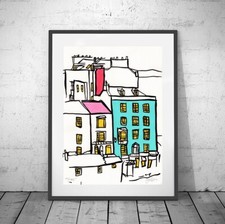 TENBY - FRAMED signed original