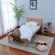 3FT Corona Bed Frame Single Bed high or low Foot End Solid Pine Bed Furniture