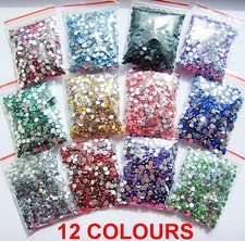 12 Colours 1000pcs Crystal