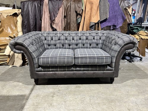 Display seater grey tweed - display,