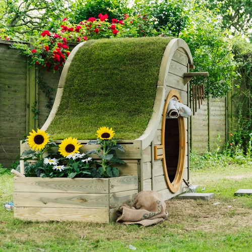 Garden wooden nature play - nature,