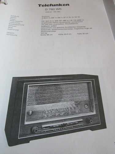 Schaltplan radio telefunken - schaltplan, n