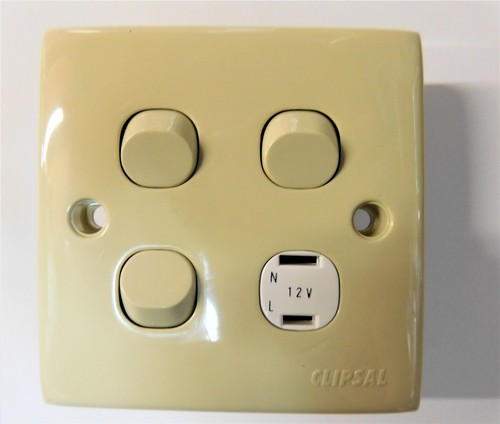 Clipsal electrical triple - electrical,