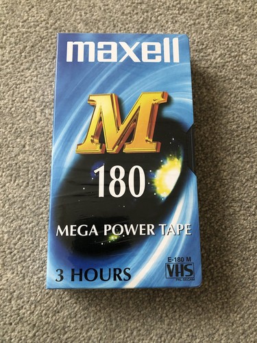 Vhs blank video tape cassette - vhs,