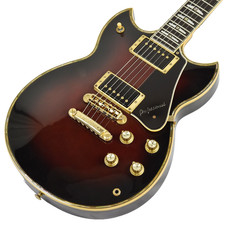 [YAMAHA] SG-3000 Custom Wine Red Used Electric Guitar 1987 With Hard Case Rare