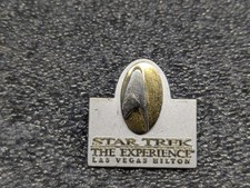 Star Trek The Experience Pin Badge Las Vegas Hilton 1998 Vintage Collectible