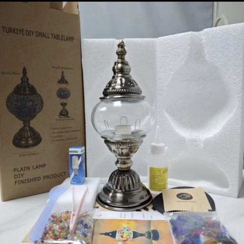 Usb charged mosaic lamp kit - charged,