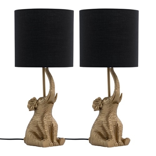 Set gold elephant - set, of
