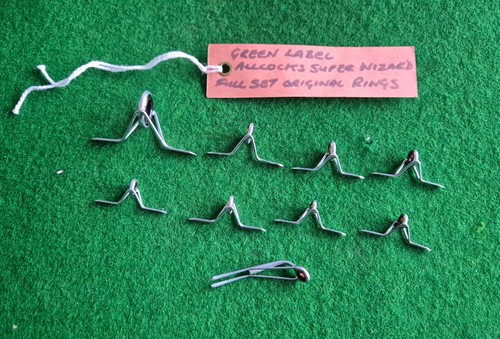 Vintage agatine lined rod - lined,